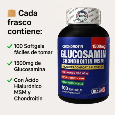 GLUCOSAMIN® ACTIVELIFE™ – Libertad para Moverte Mejor - Combo 2 Unidades