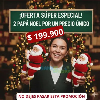 PAPA NOEL ESCALADOR