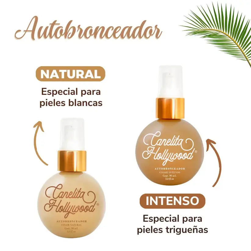 AUTOBRONCEADOR canelita holliwood piel canela sin necesidad de sol ¡OFERTA 2*1!