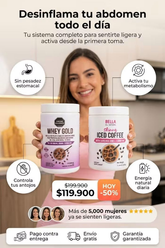 WHEY GOLD | Café que te deshincha