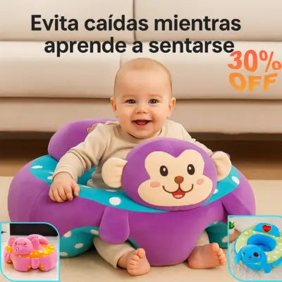 BABYSOFT® – Sofá que ayuda a tu bebé a sentarse sin caídas