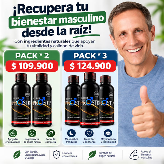 PROSTIN™ Bienestar prostático y seguridad masculina diaria