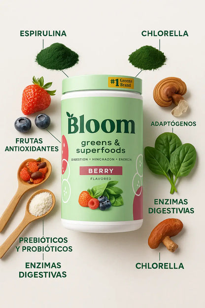 Bloom™ – Greens & Superfoods, transforma tu bienestar de forma natural
