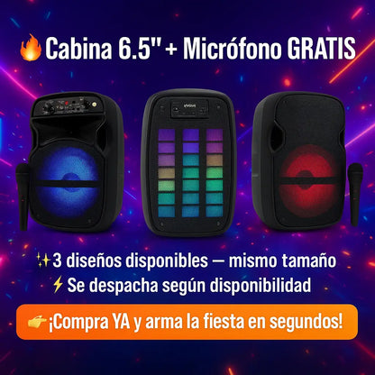 Cabina 6.5"+ OBSEQUIO