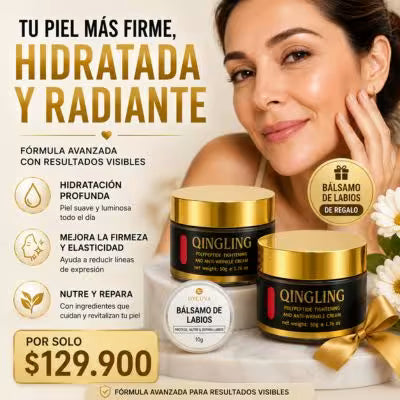 Duo crema Qingling + obsequio balsamo de labios