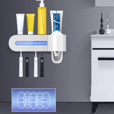 COMBO DUO CLEAN Organizador de ducha + dispensador de crema