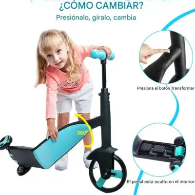 GrowTrip™ Triciclo – De sus primeros pasos a grandes aventuras