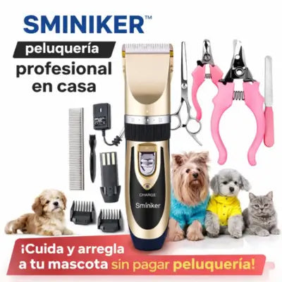 SMINIKER™ peluquería fácil, silenciosa y sin estrés para tus peluditos