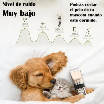 SMINIKER™ peluquería fácil, silenciosa y sin estrés para tus peluditos