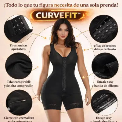 CURVEFIT™ Control abdominal y busto en una sola prenda®
