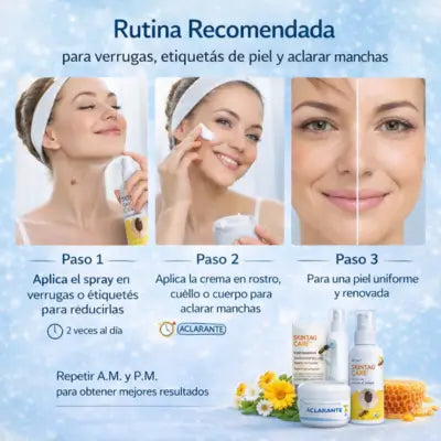 SKINTAG CARE® solución tópica para una piel más pareja