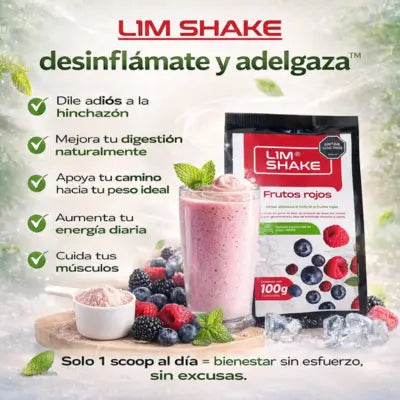 LIM SHAKE: bienestar diario y natural. Batido para la ansiedad