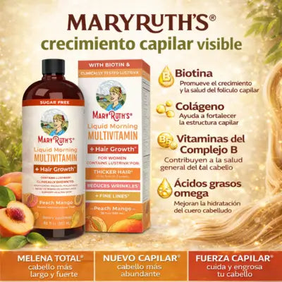 MARYRUTH’S® crecimiento capilar visiblex 887 ml