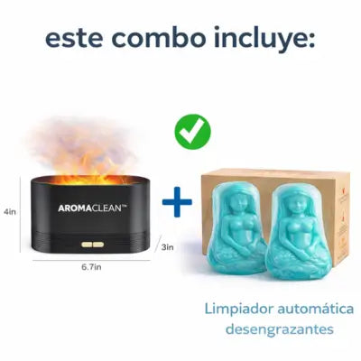 AROMACLEAN™ baño fresco, limpio y sin frotar