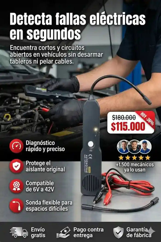 Rastreador Cables y Comprobador Circuito