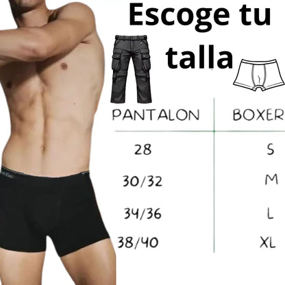 Combo de 12 boxers + REGALO 12 pares de medias 🧦¡Renueva tu ropa interior!