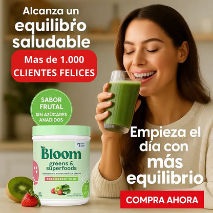 Bloom™ – Greens & Superfoods, transforma tu bienestar de forma natural