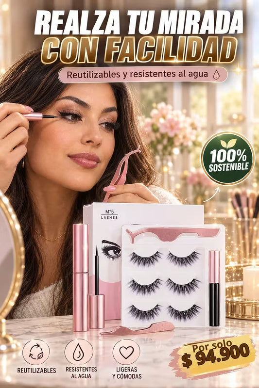 Kit Pestaña Magnética +  Delineador