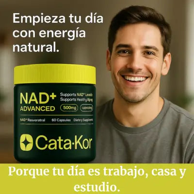 CATAKOR™ NAD+ Advanced –Mente clara y cuerpo activo