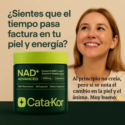 CATAKOR™ NAD+ Advanced –Mente clara y cuerpo activo