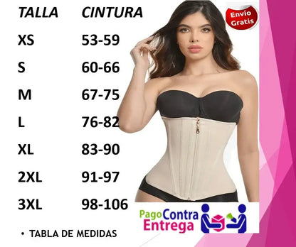 BODY FIT - Cinturilla Reloj de arena 13 VARILLAS