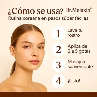 Dr Melaxin-Luce una piel más suave y luminosa con tecnología coreana 2x1