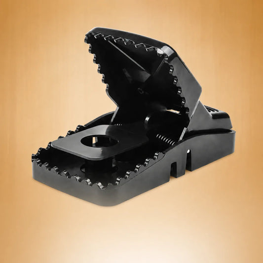 Trampa Plastica De Golpe Tipo Cocodrilo+ REGALO Cebo Para Captura De Roedores 10 G