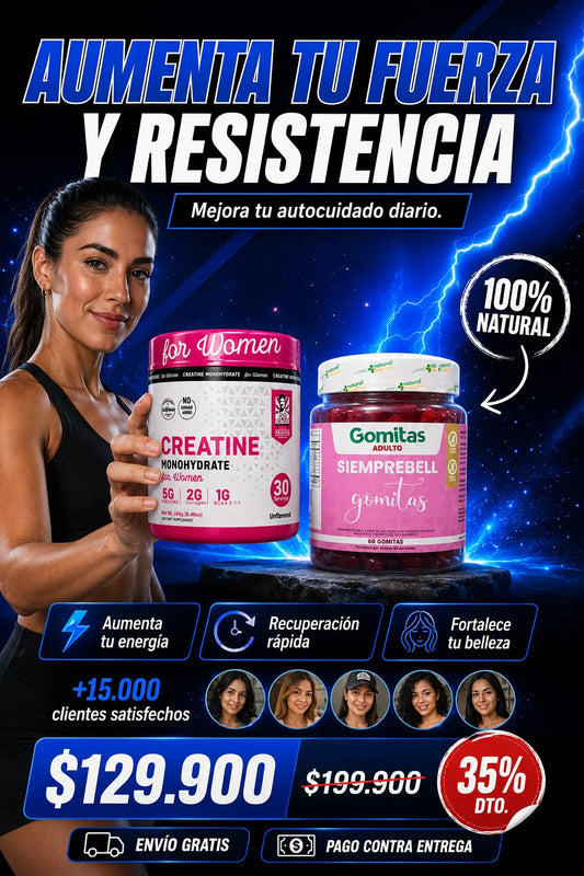 Creatina Mujer Siemprebell